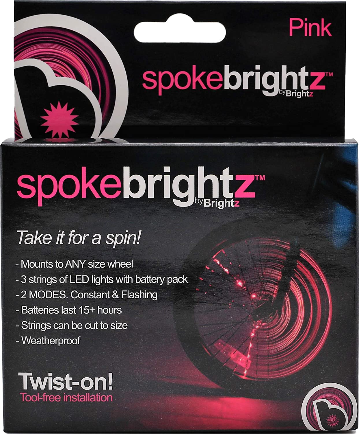 Spin Bright Pink Pattern