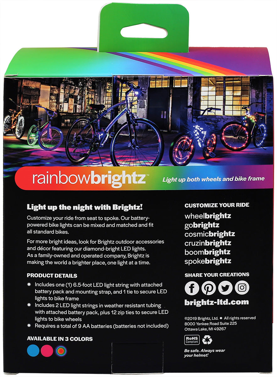 Rainbow Bike Brightz Bundle Pack