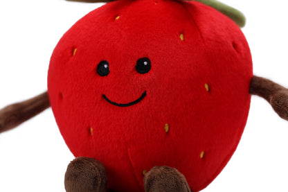 McHugs Sweet Strawberry Fruit Stuffed Animal 18cm