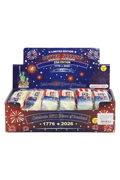 250th Patriotic USA Butter Soft Slow Rising Foam Squishy