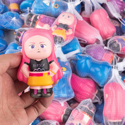 K-pop demon hunters inspired Squishy Toy