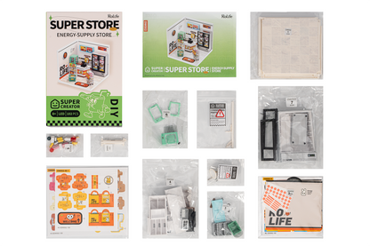 DIY Miniature House Kit: Energy Supply Store