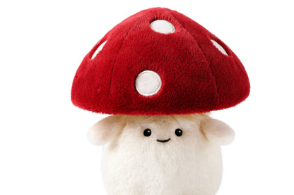 McHugs Russula Vinosa Elf Fairy Mushroom Stuffed Animal 18cm
