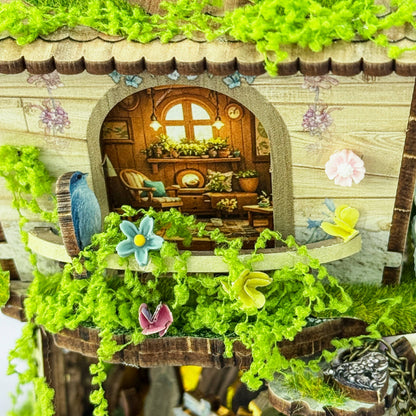 DIY Miniature House Kit: Fairytale Treehouse