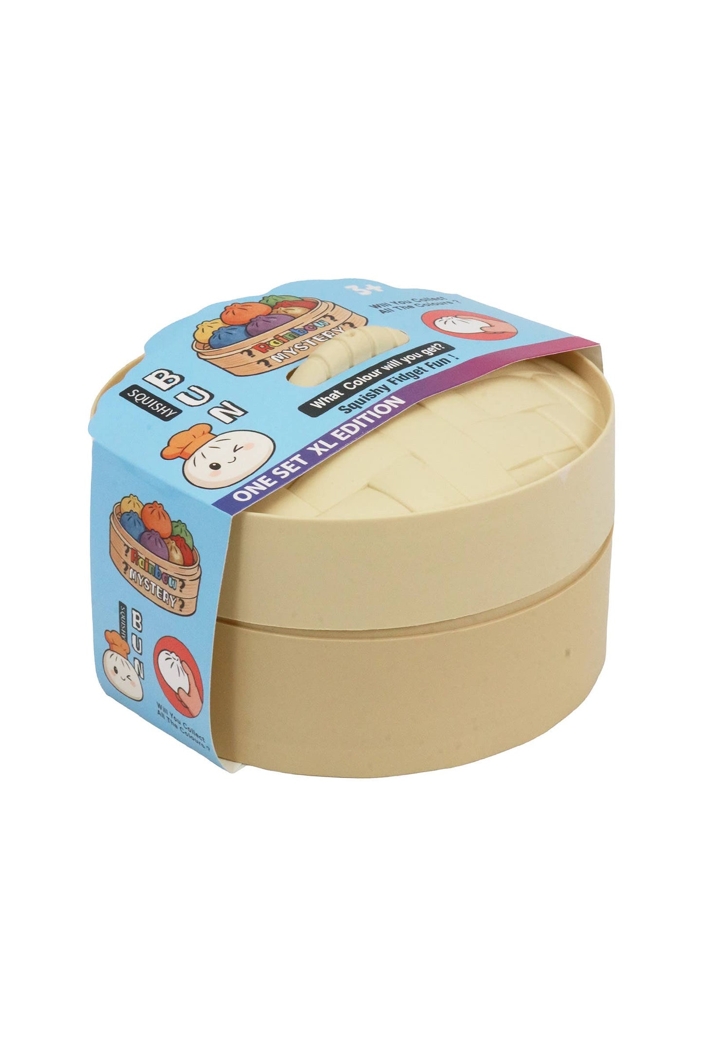 Jumbo Bao Bun Dumpling Soft Slime Filled Squishy - 6 Inch: ASSORTED / ONE SIZE