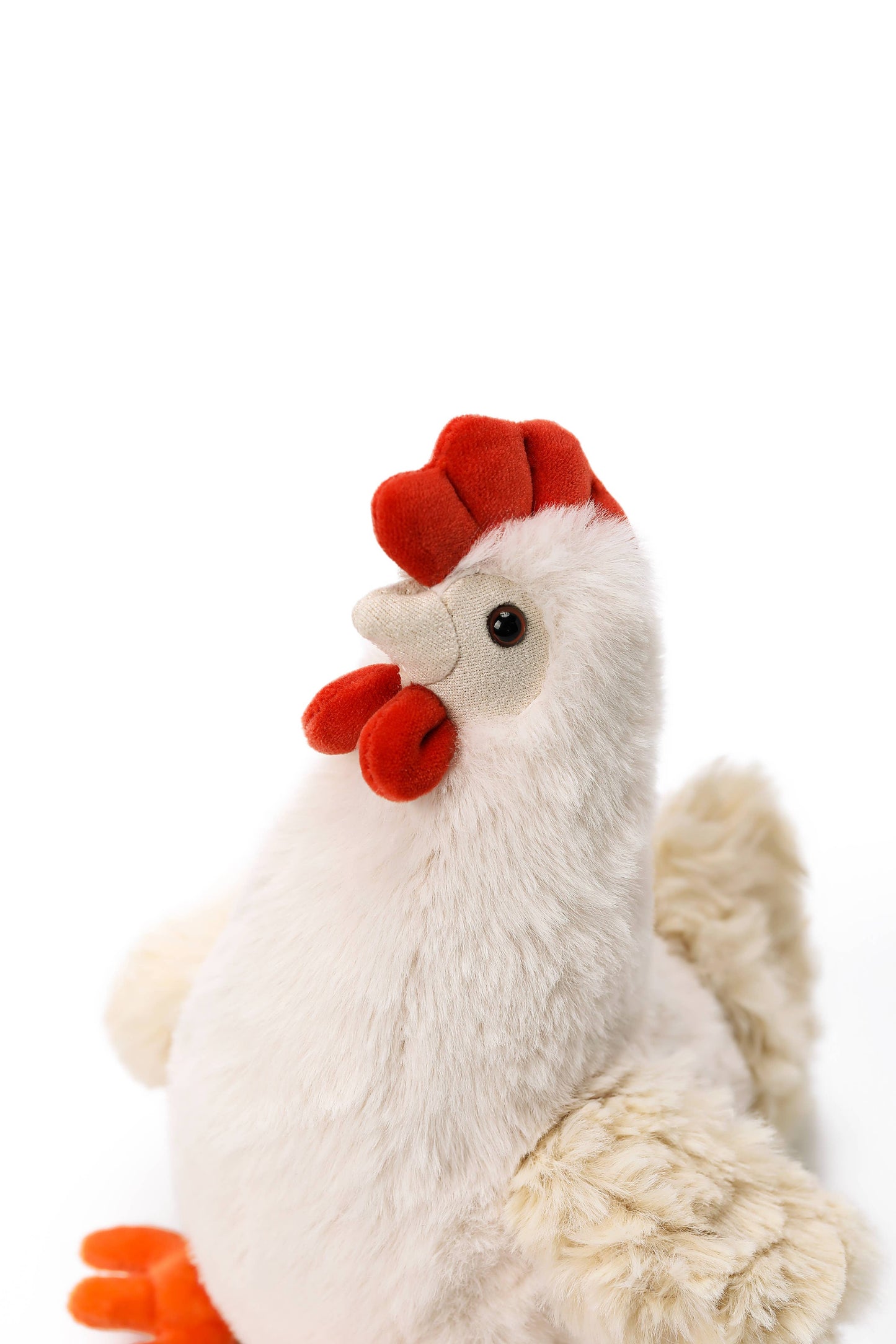 McHugs Marshmallow Chicken Farm Stuffed Animal 25cm