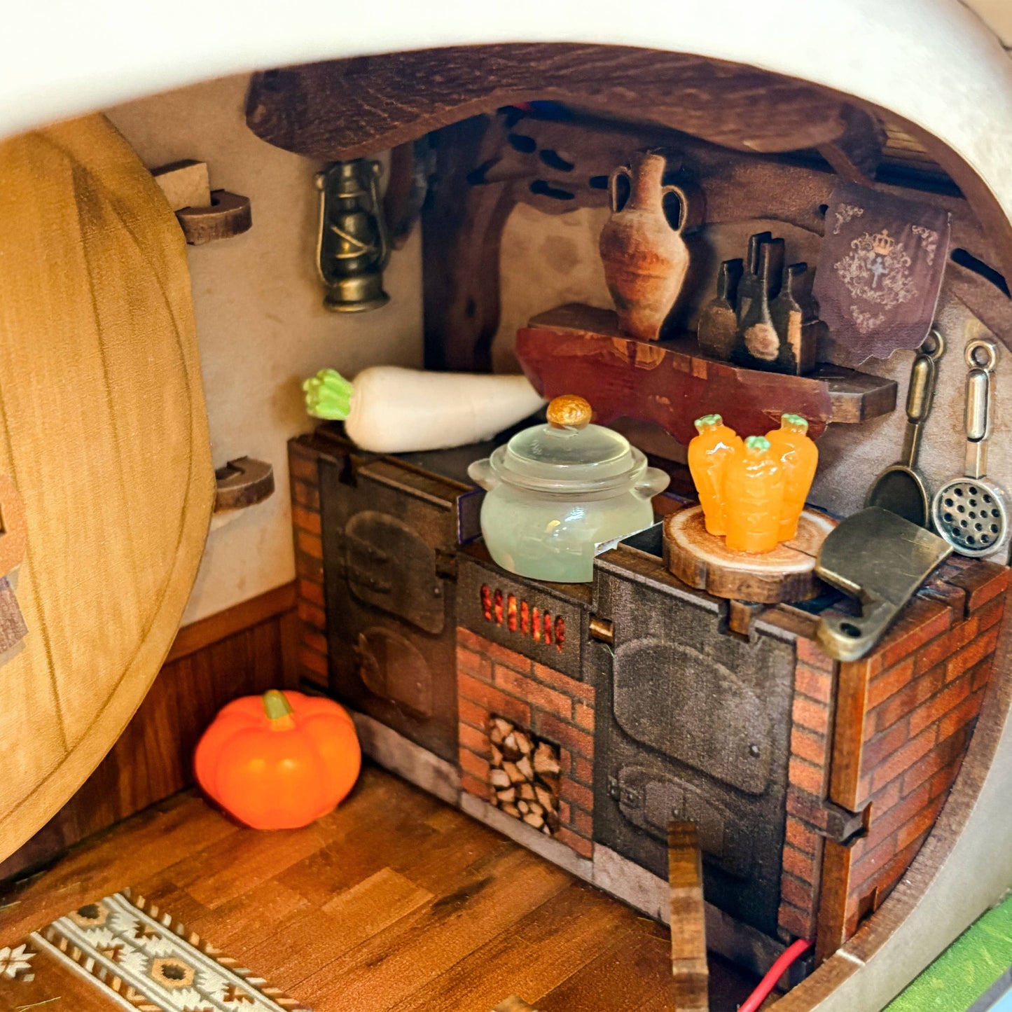 DIY Miniature House Kit: Fern Hollow