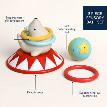 Itzy Ring Toss™ Circus - Bath & Water Toy