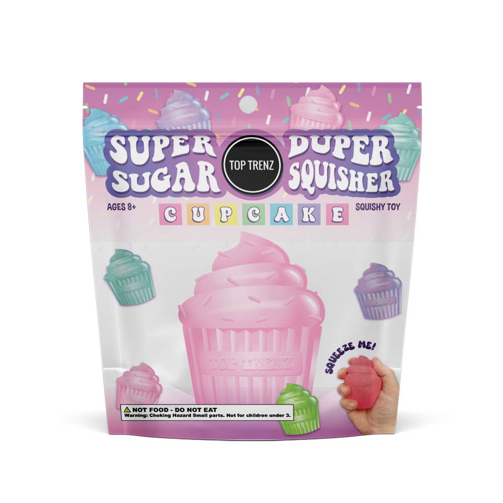Super Duper Sugar Squisher - Sprinkle Filled Cupcakes