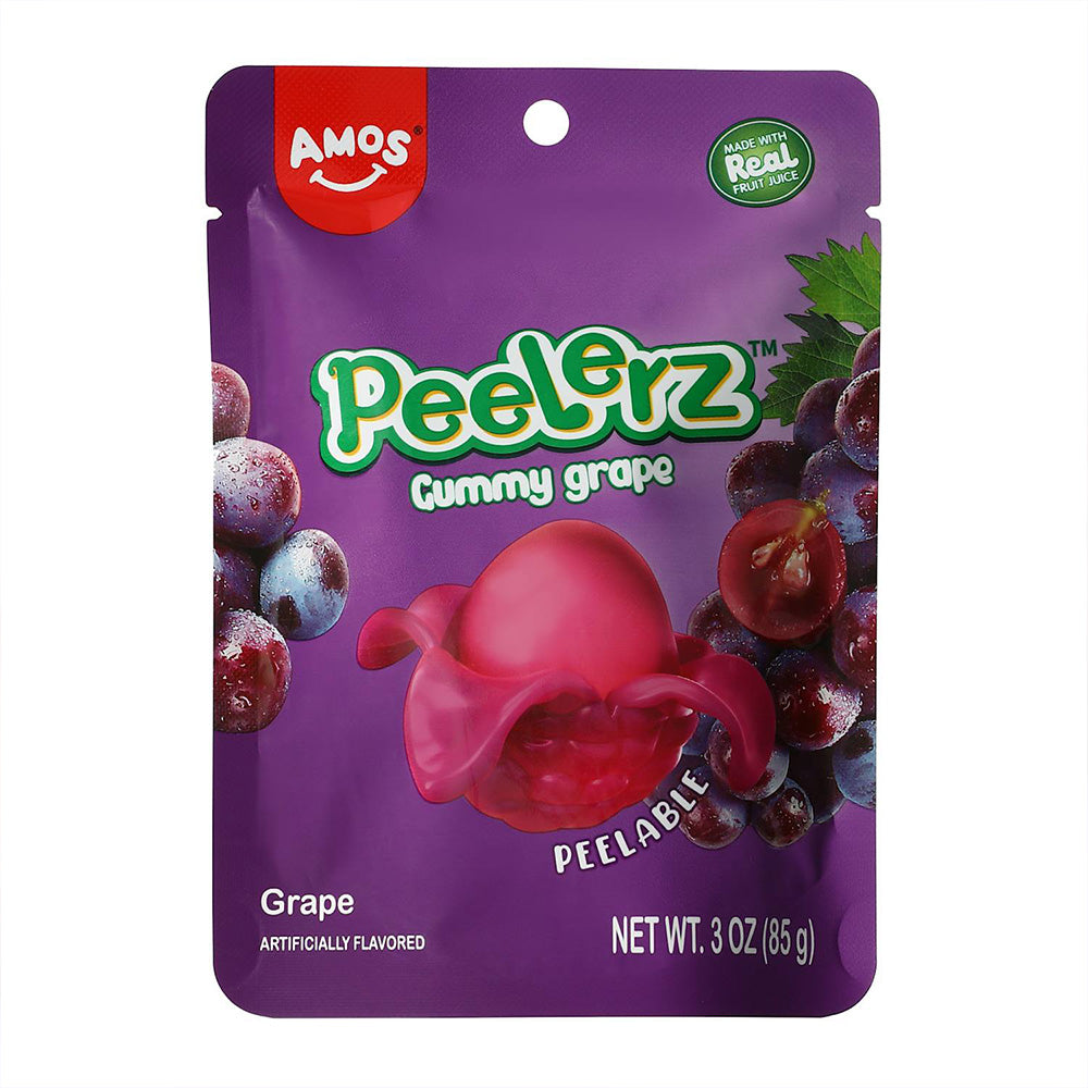 Peelerz™ Grape Peelable Gummy Candy 3oz