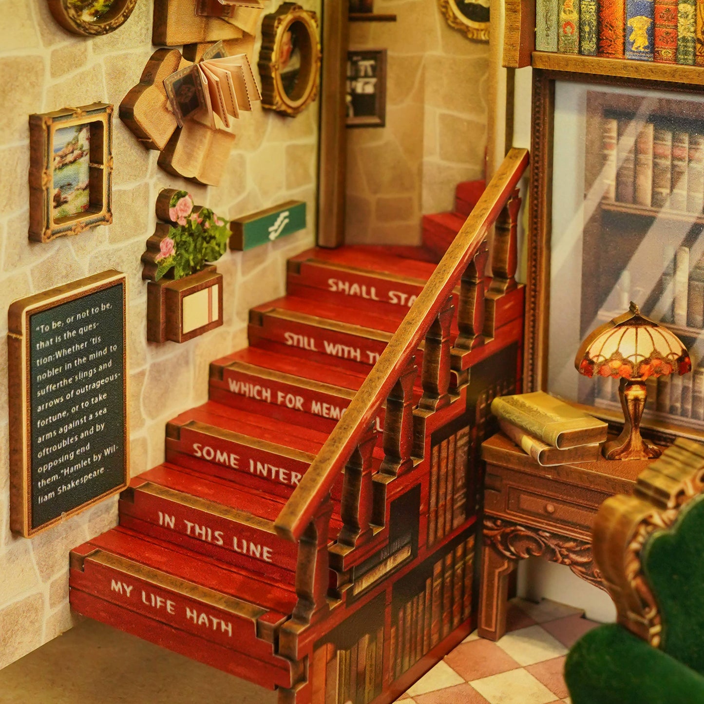 DIY Book Nook Kit: Left Bank Bookstore
