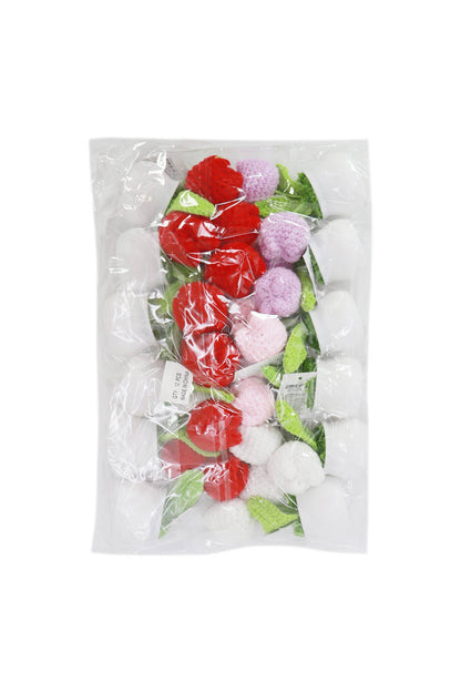 Blooming Tulip Crochet Knitted Flower Pot