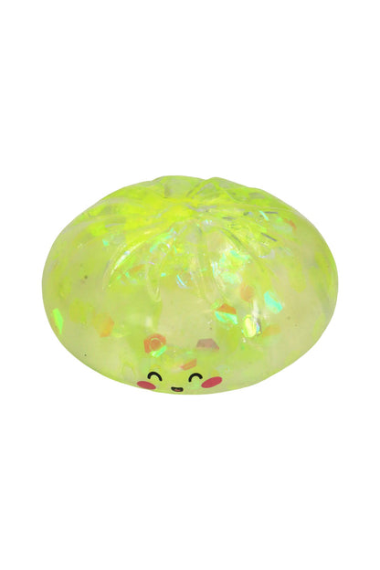 Flake Glitter Maltose Putty Bao Bun Dumpling Squishy Toy
