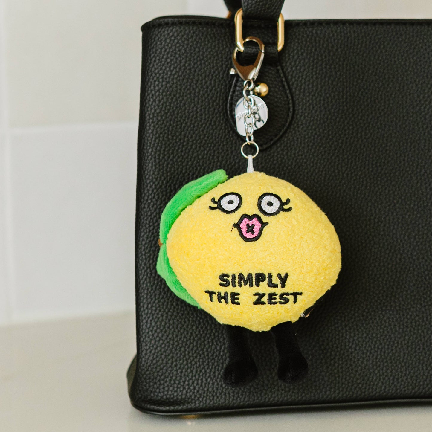 Simply The Zest Funny Plush Bag Charm  Soft Toy Cute Gift