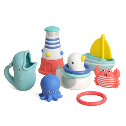 Seaside Splash Gift Set™ Bath + Water Toy