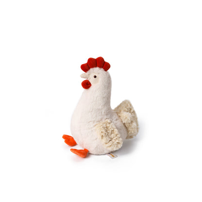 McHugs Marshmallow Chicken Farm Stuffed Animal 25cm