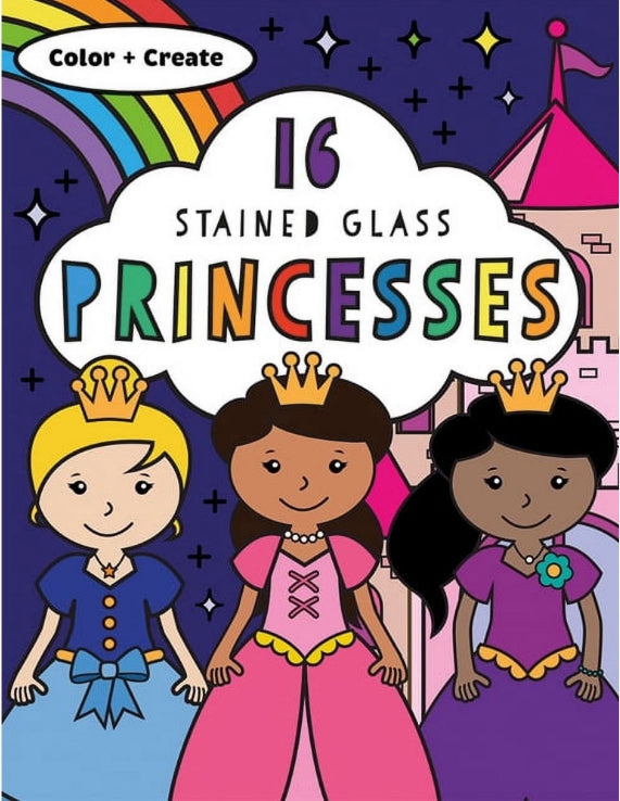 Stained Glass Princesses Book