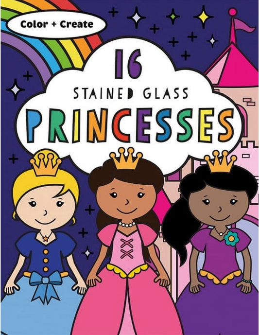 Stained Glass Princesses Book
