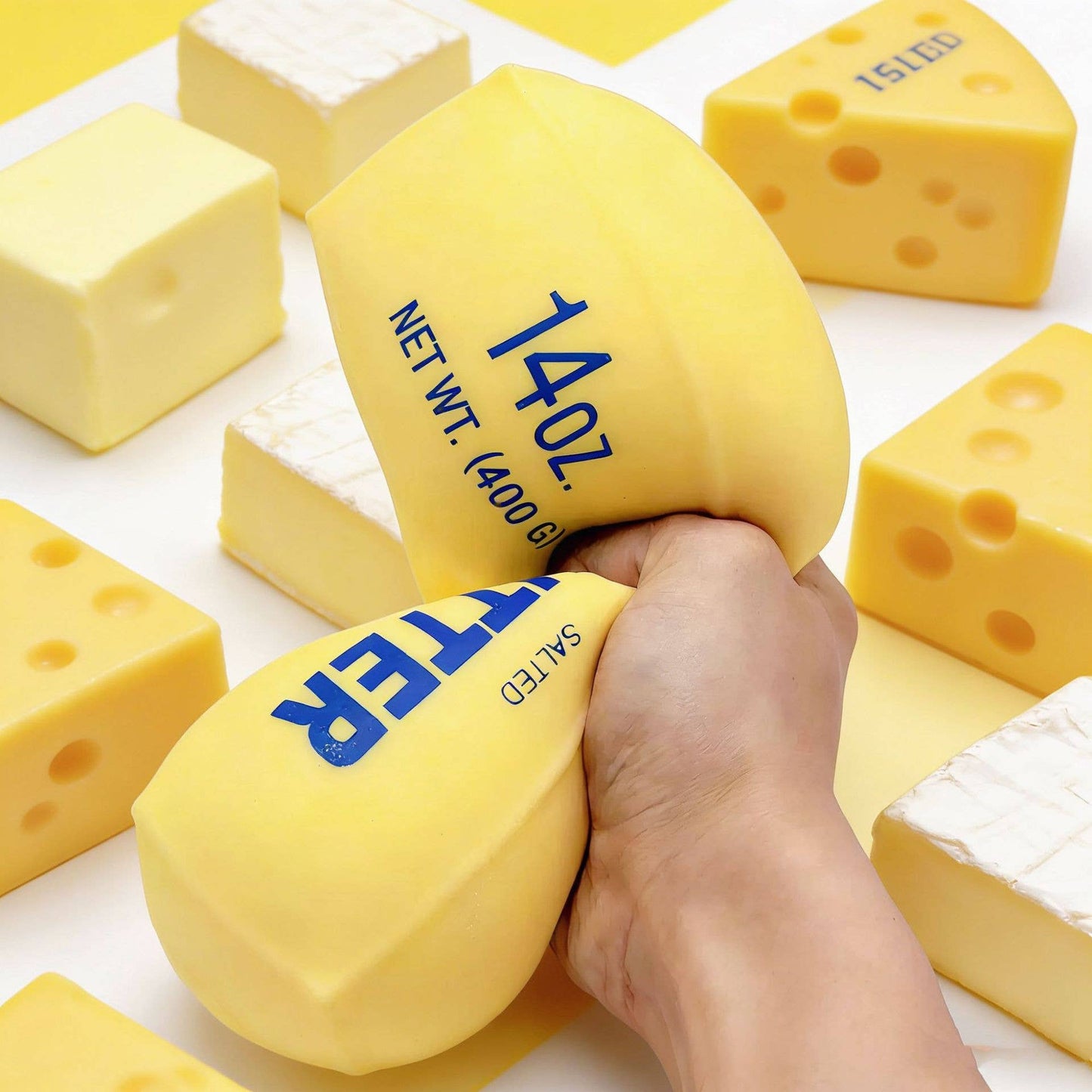 24cm large Butter Stick Squishy Toy Slow Rising Fidget Toy