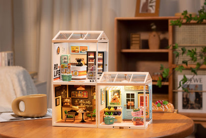 DIY Miniature House Kit: Daily VC Fruit Store
