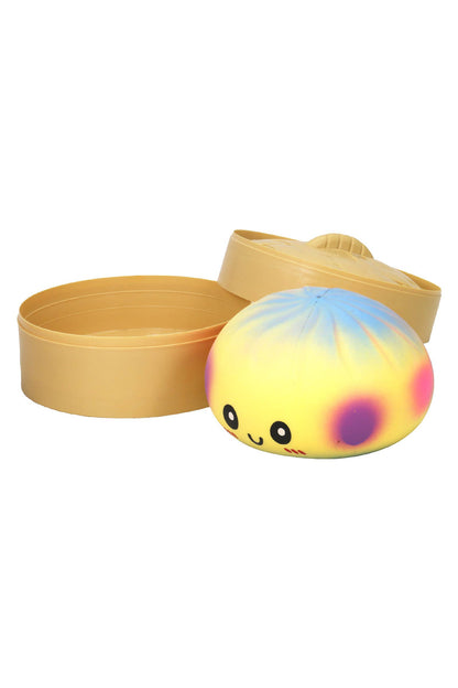 JUMBO Rainbow Ombre Dumpling Slime Filled Squishy - 6 Inch
