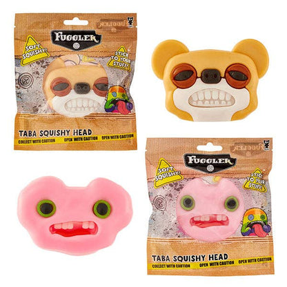 Fuggler Head Taba Squishy Fidget Toy (1pc) Character Ships Assorted
