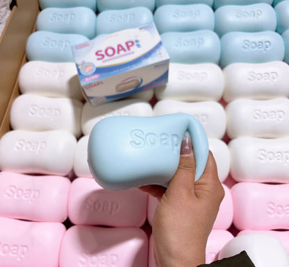 Super soft soap shape squeeze toy creative stress toy: Random color