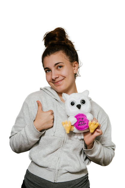 Plush Owl  Soft Cuddly Perfect For Gifting Toy Funny Cute