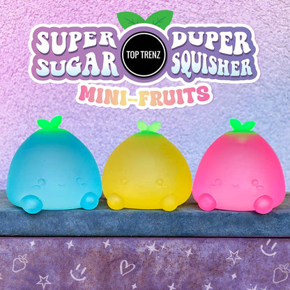 Super Duper Sugar Squisher - Mini Fruits 2 Pack set