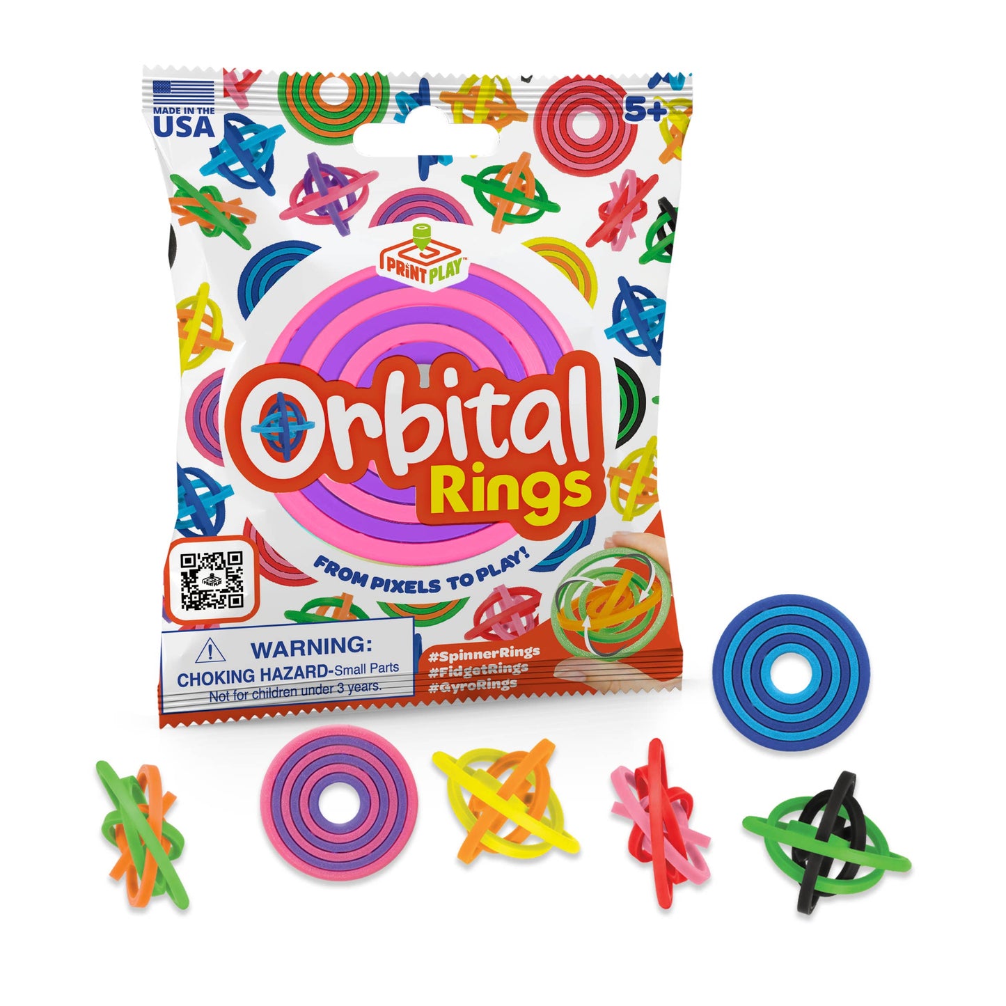 Orbital Rings Fidget Toys Blind bag