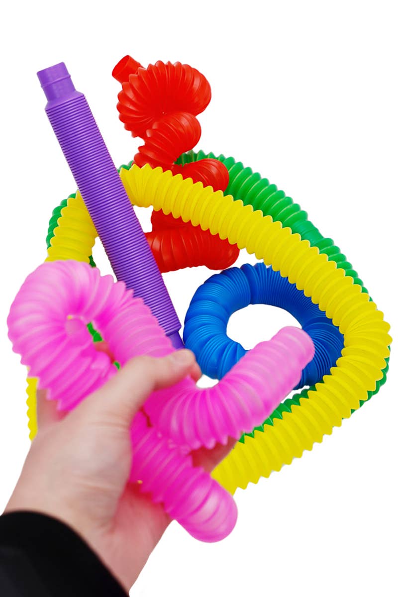 Large Pop Snap Stretch Accordion Tube