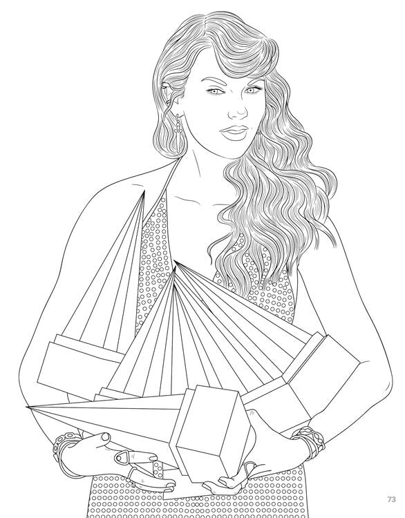 Tswift Forever Color Book