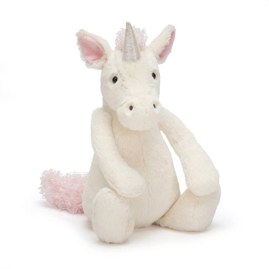 Bashful Unicorn Med 12in