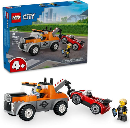 City: Tow Truck and Sports Car Repair
