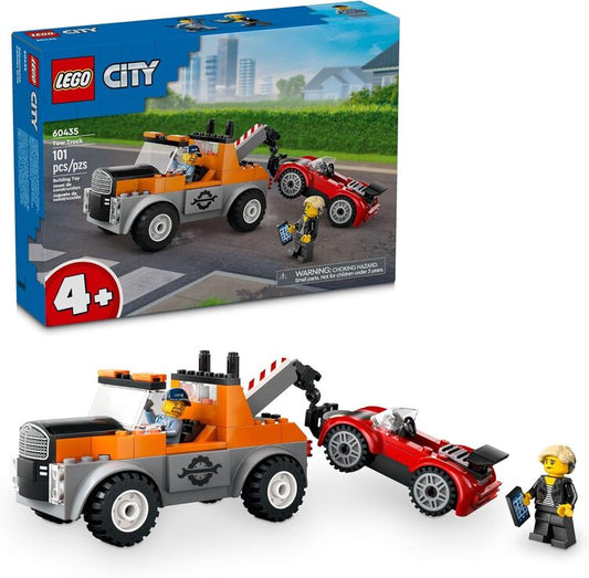 City: Tow Truck and Sports Car Repair