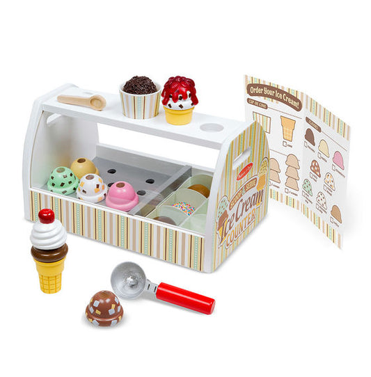 Scoop & Serve Ice Cream Counter Play Set-1