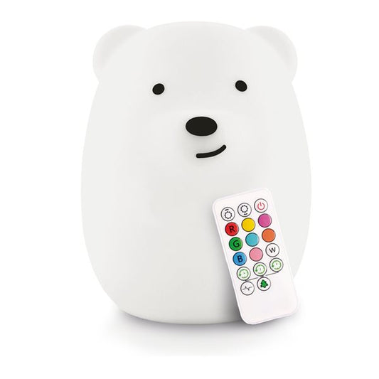 Lumipetsgö¼-½ Bear with Remote - Children's Nursery Touch Night Light