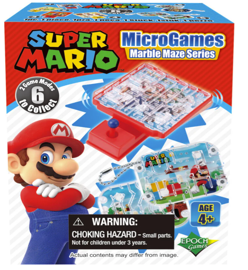 Super Mario Blind Box Miniature Maze Game