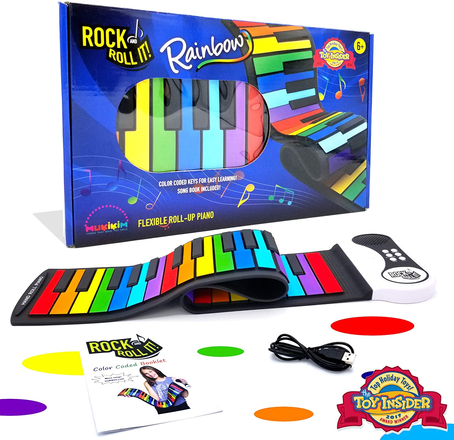 Rock Roll Piano Rainbow