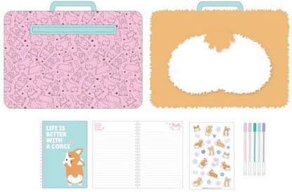 Corgi Bum Lapdesk Set Pen