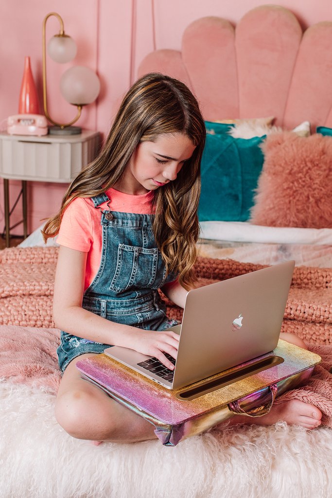 Cosmic Rainbow Lap Desk