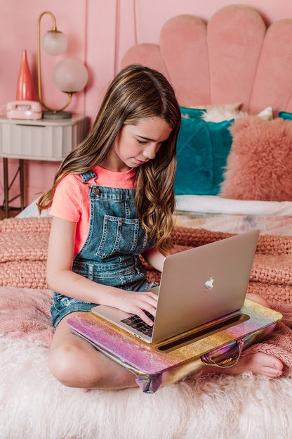 Cosmic Rainbow Lap Desk