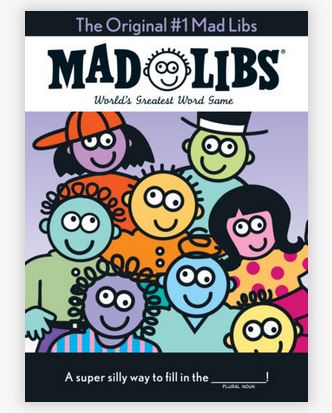 The Originl Nbr 1 Mad Lib