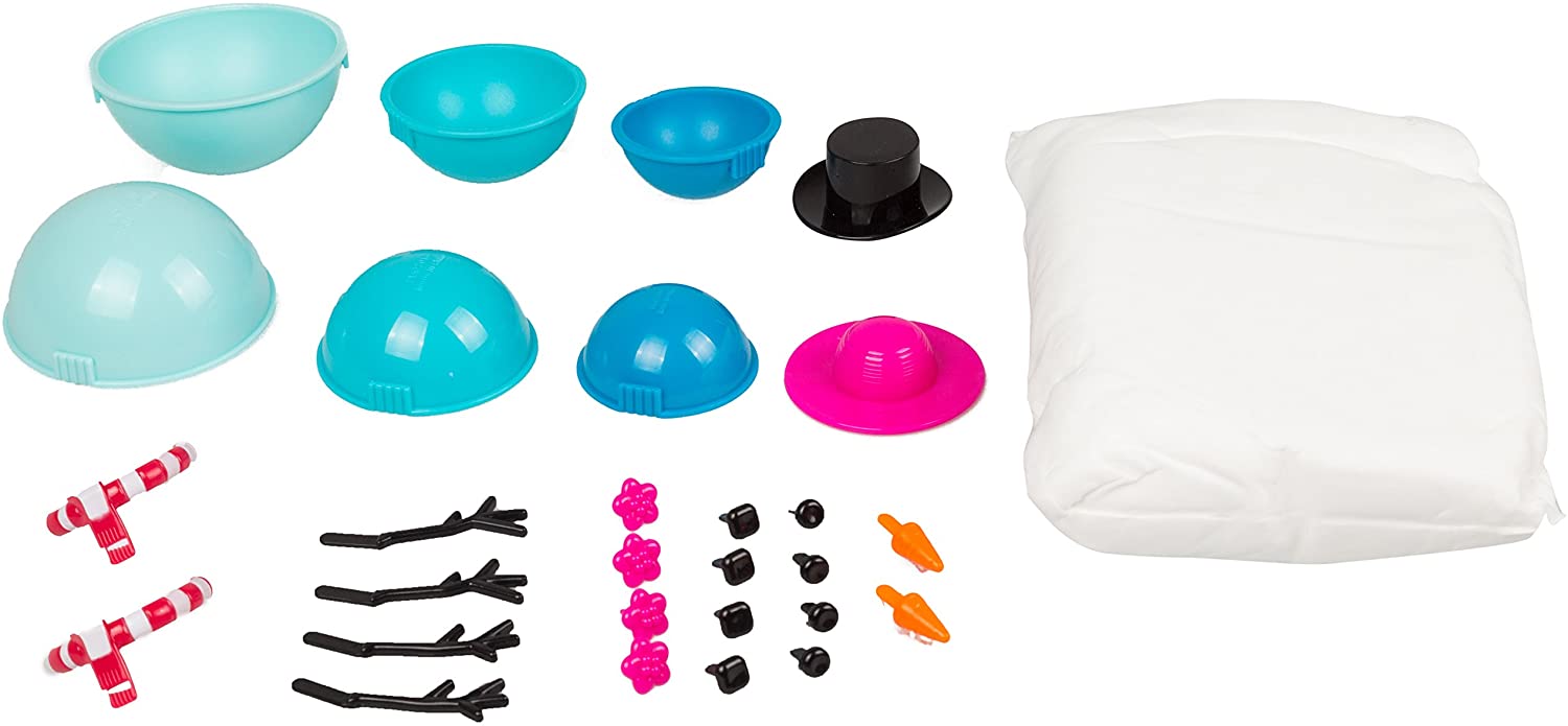 Mr. and Mrs. Snowman Bucket of Floof