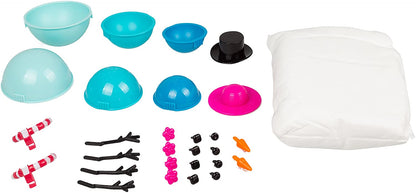 Mr. and Mrs. Snowman Bucket of Floof