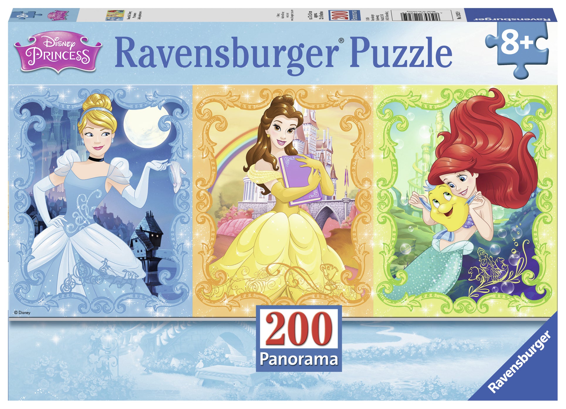 200pc Disney 3 Princesses