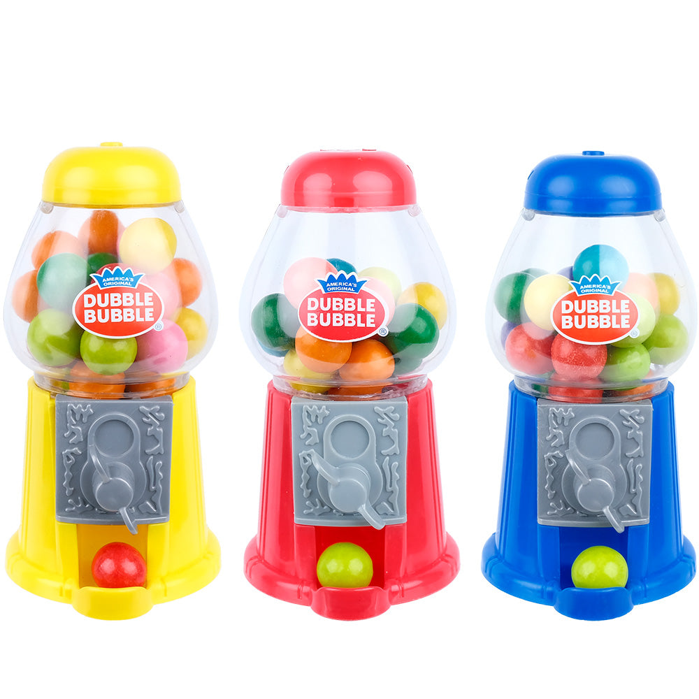 Dubble Bubble® Classic Style Gumball Dispenser w/Gumballs