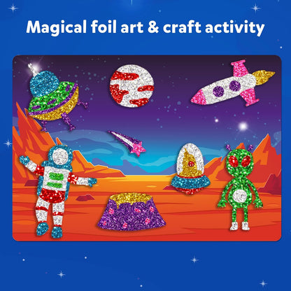 Foil Fun Up in Space