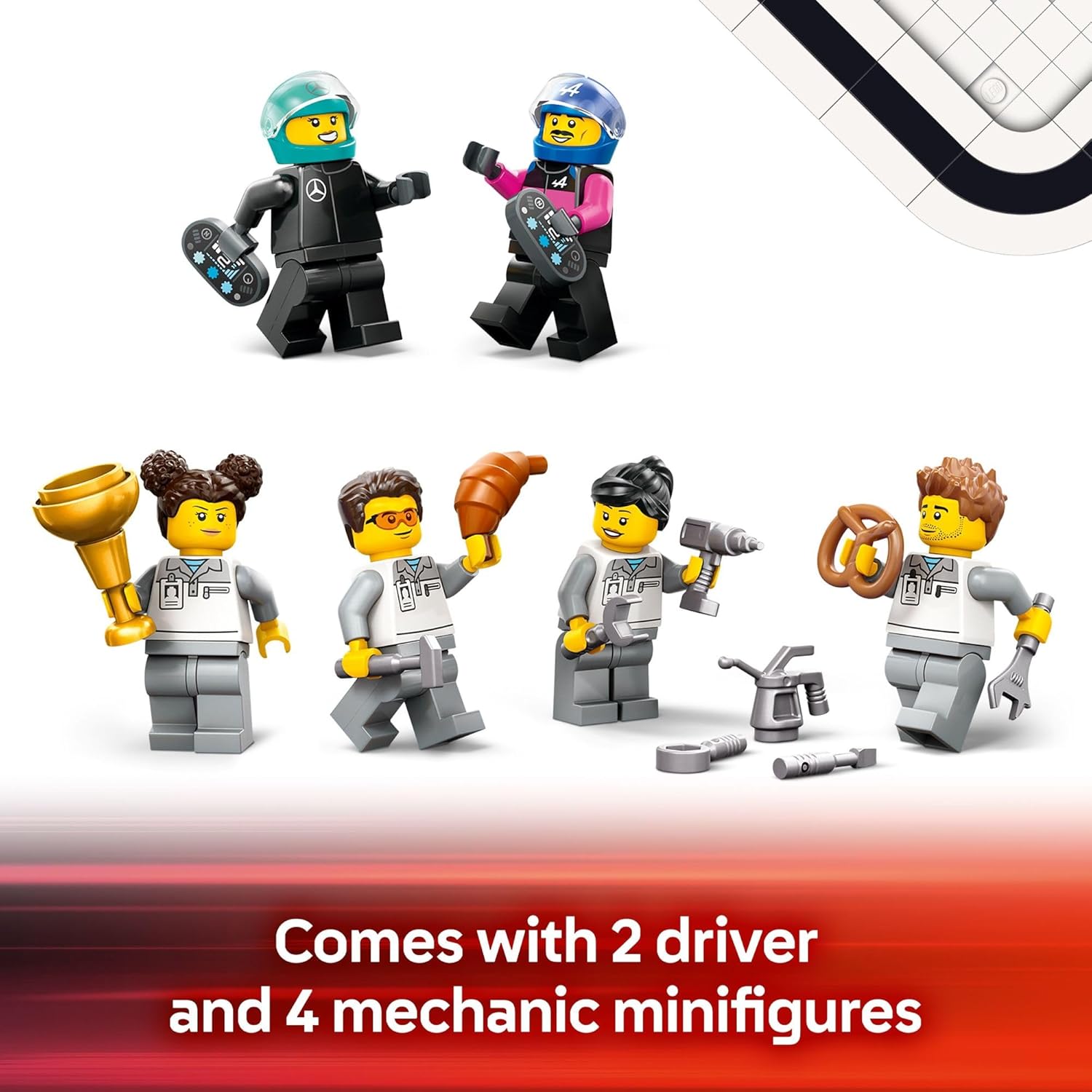 Lego┬« City F1 Garage & Mercedes-Amg & Alpine Cars – Learning Express ...