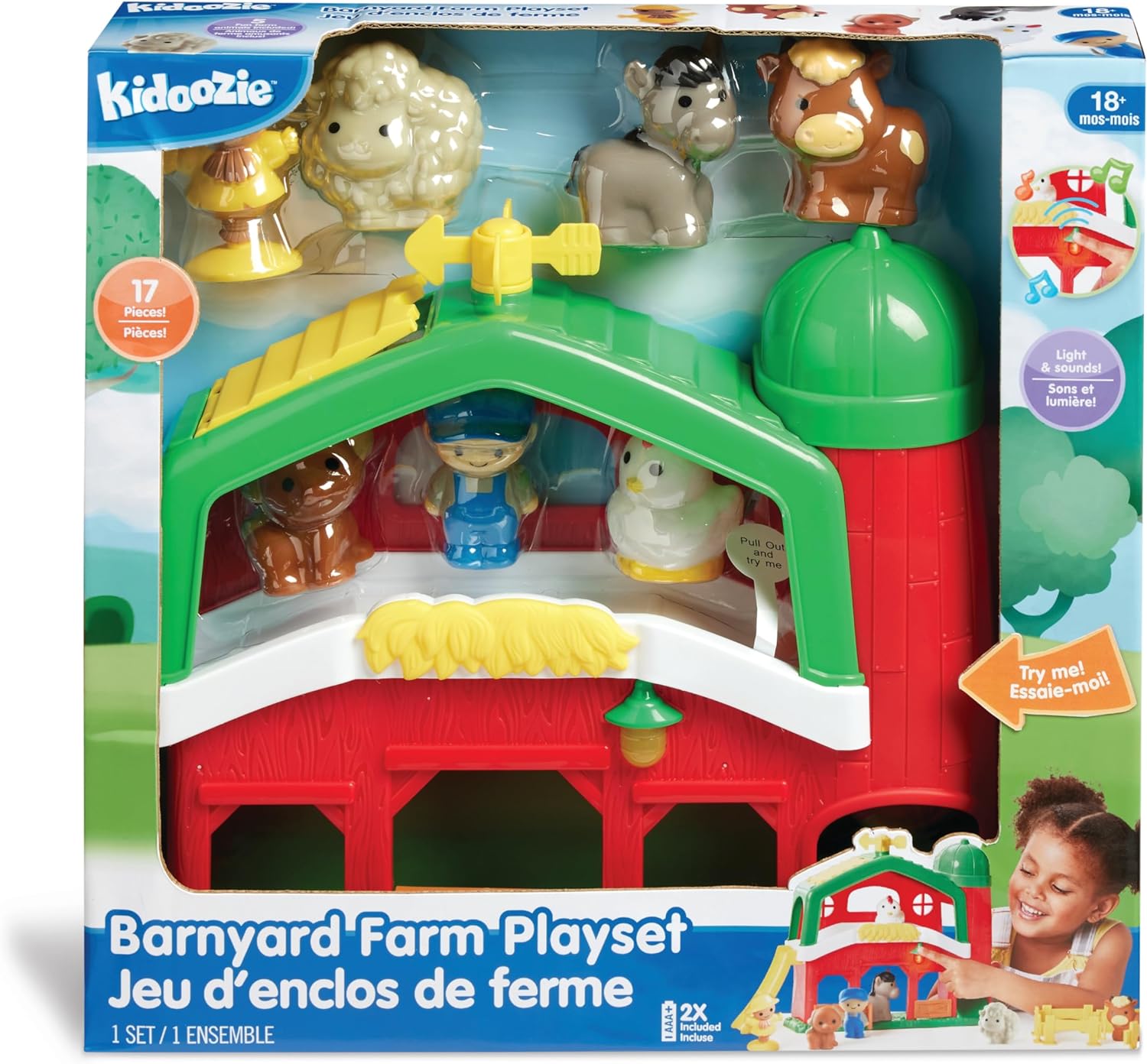 Barnyard Farm Playset